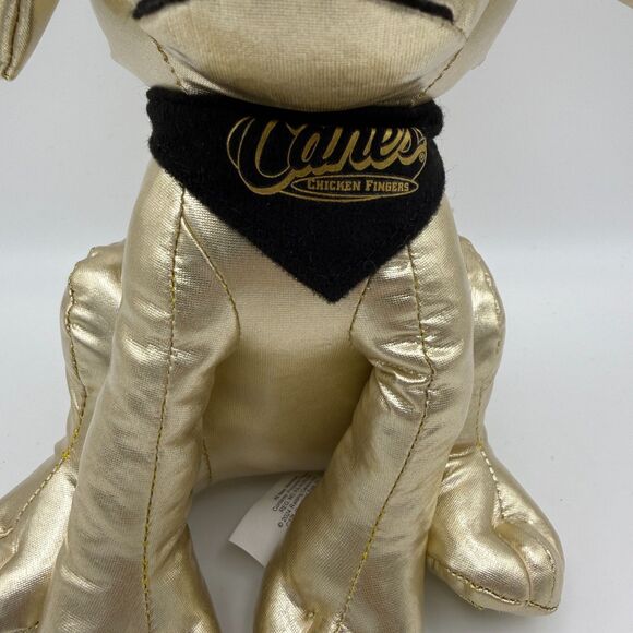 Raising Cane's 28th Golden Birthday Plush Dog 2024 Anniversary Limited Edition - Picture 5 of 6